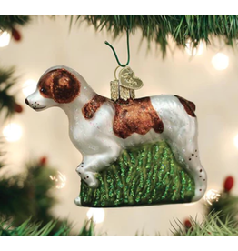 Brittany Spaniel Dog Ornament
