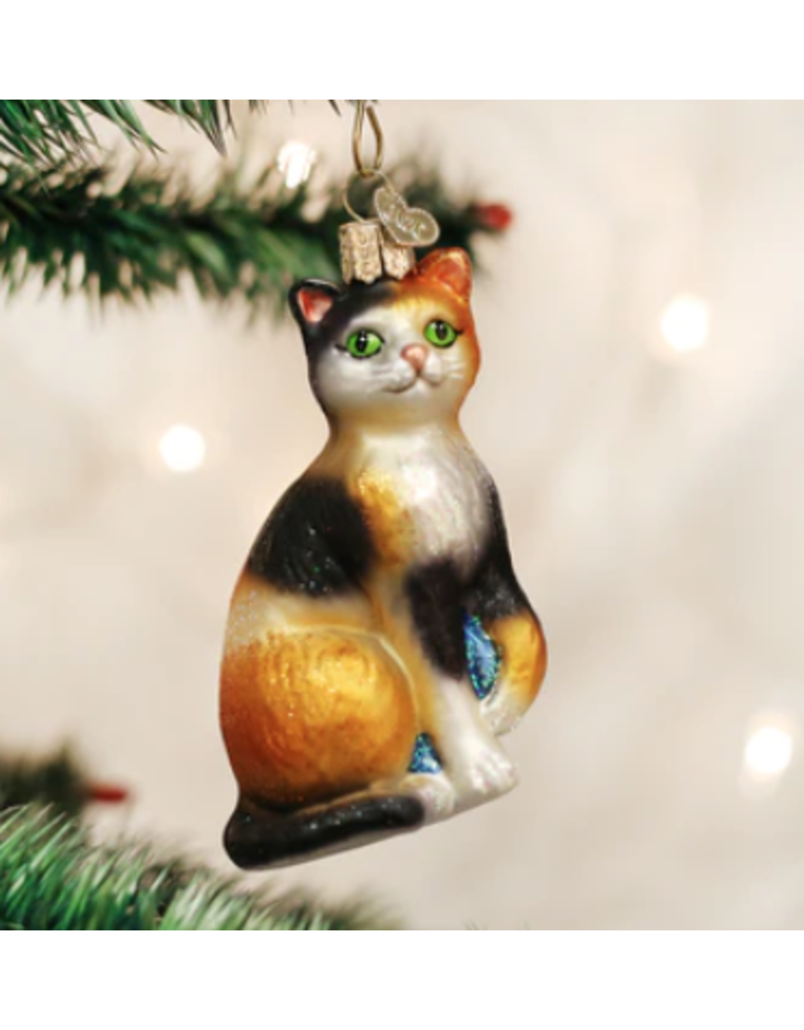 Calico Cat Ornament