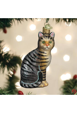 Tabby Cat Ornament