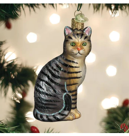 Tabby Cat Ornament