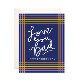 Bloomwolf Studio Love Dad Stripes Card