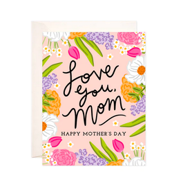 Bloomwolf Studio Love Mom Floral Card