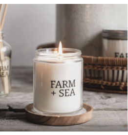 Farm + Sea Peony + Sea Salt Small Candle by Farm + Sea
