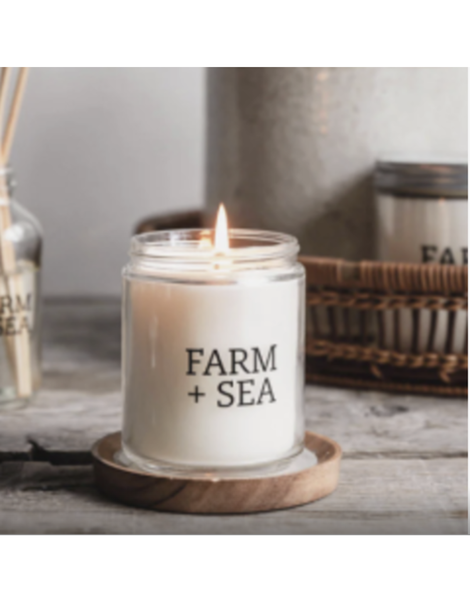 Farm + Sea Field + Flower Small Candle by Farm + Sea