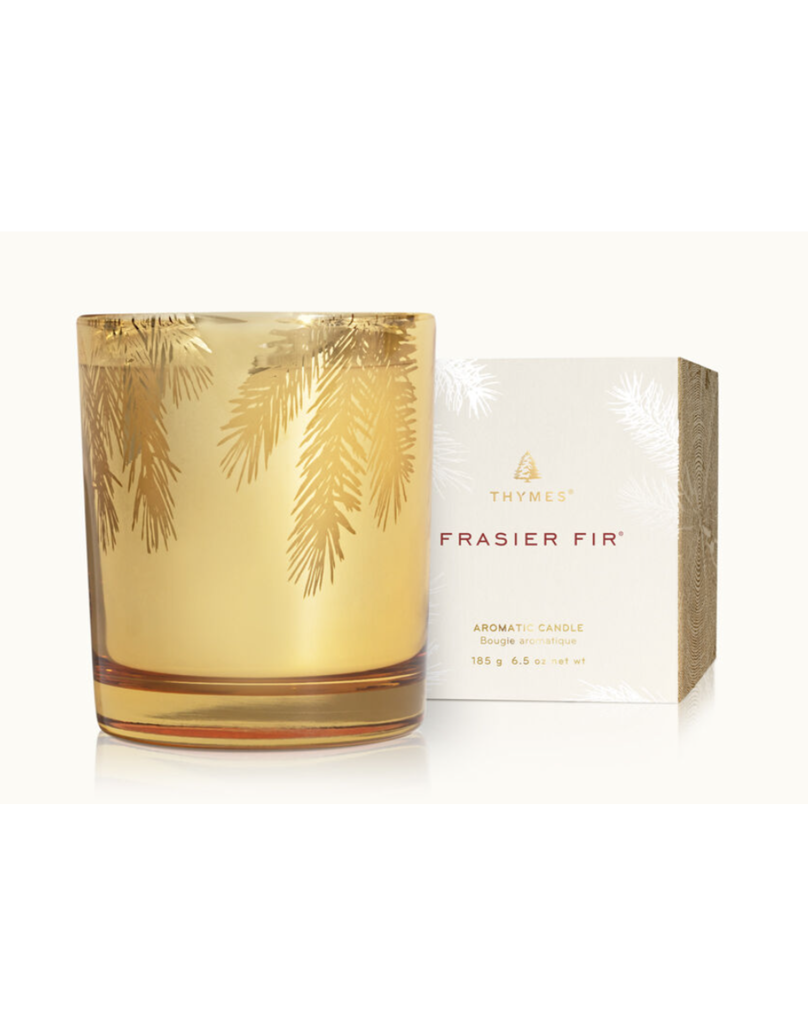 Thymes Frasier Fir Gilded 13 oz Candle