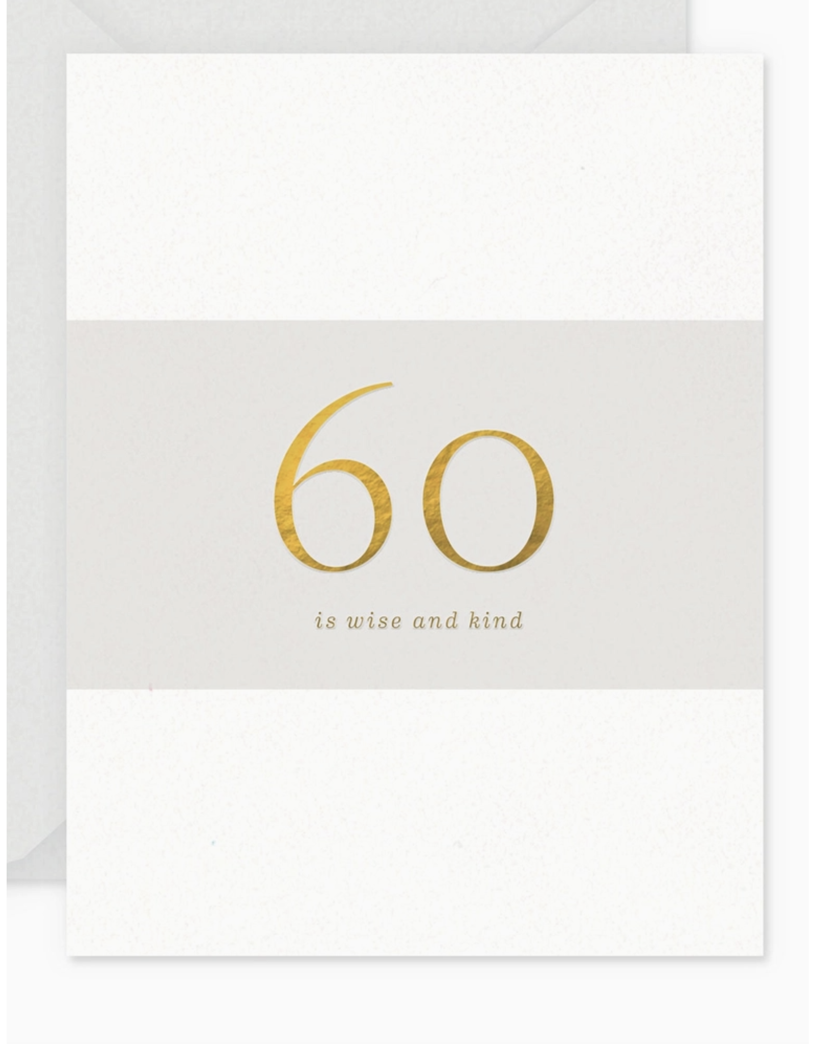Smitten on Paper 60 Milestone Birthday Greeting Card