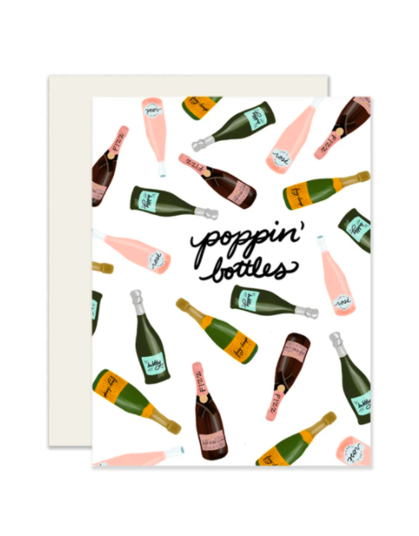 Slightly Stationery Poppin Champs Card