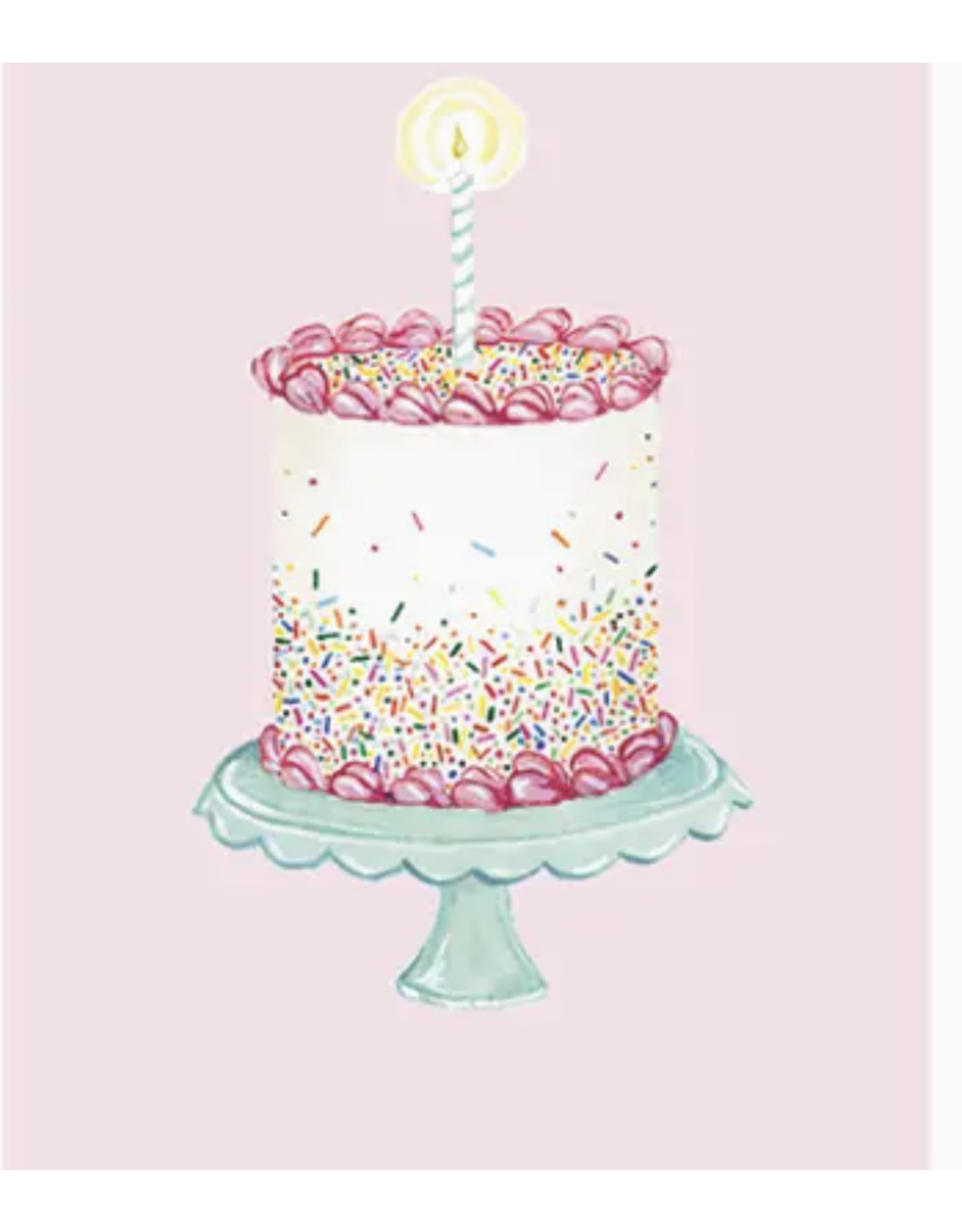 Dogwood Hill Funfetti Cake Birthday Card