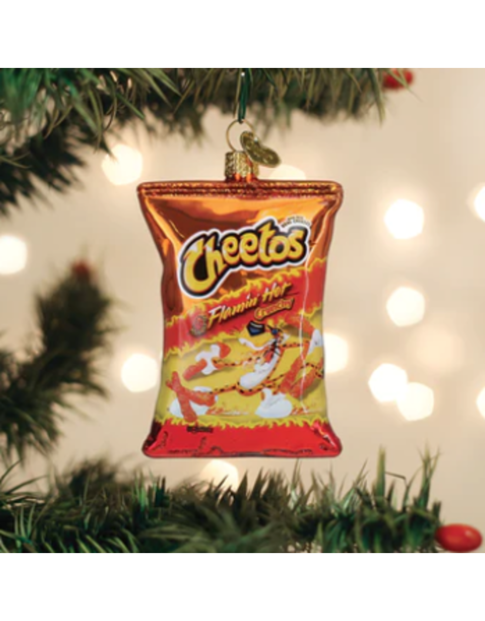 Flaming Hot Cheetos Ornament