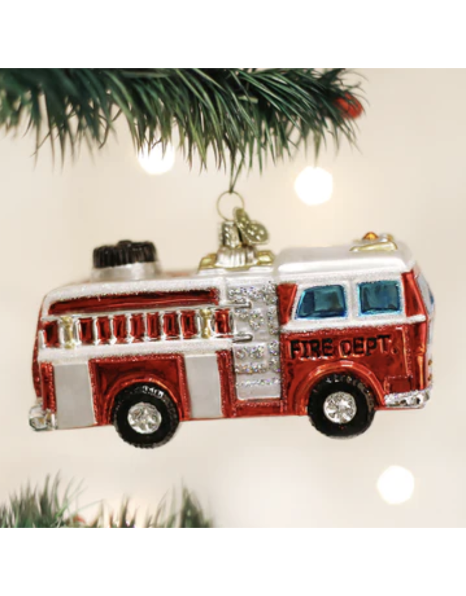 Fire Truck Ornament