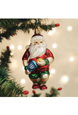 Pickleball Santa Ornament