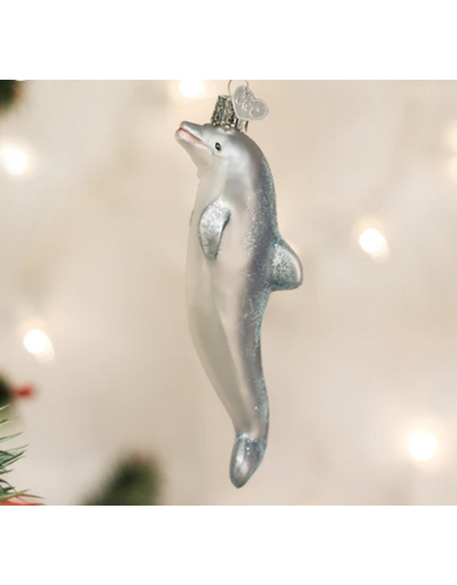 Playful Dolphin Ornament