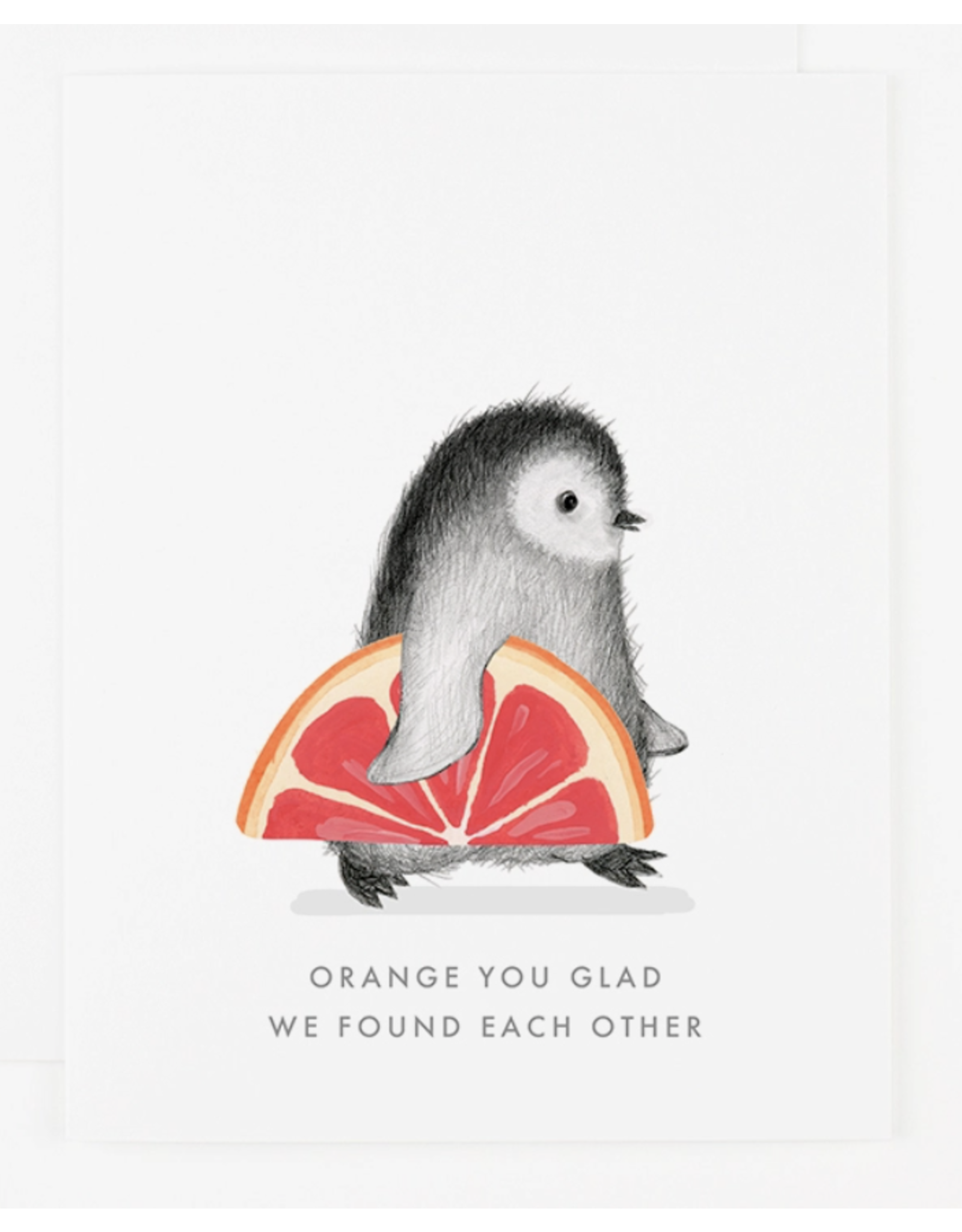 Dear Hancock Orange You Glad Love Card