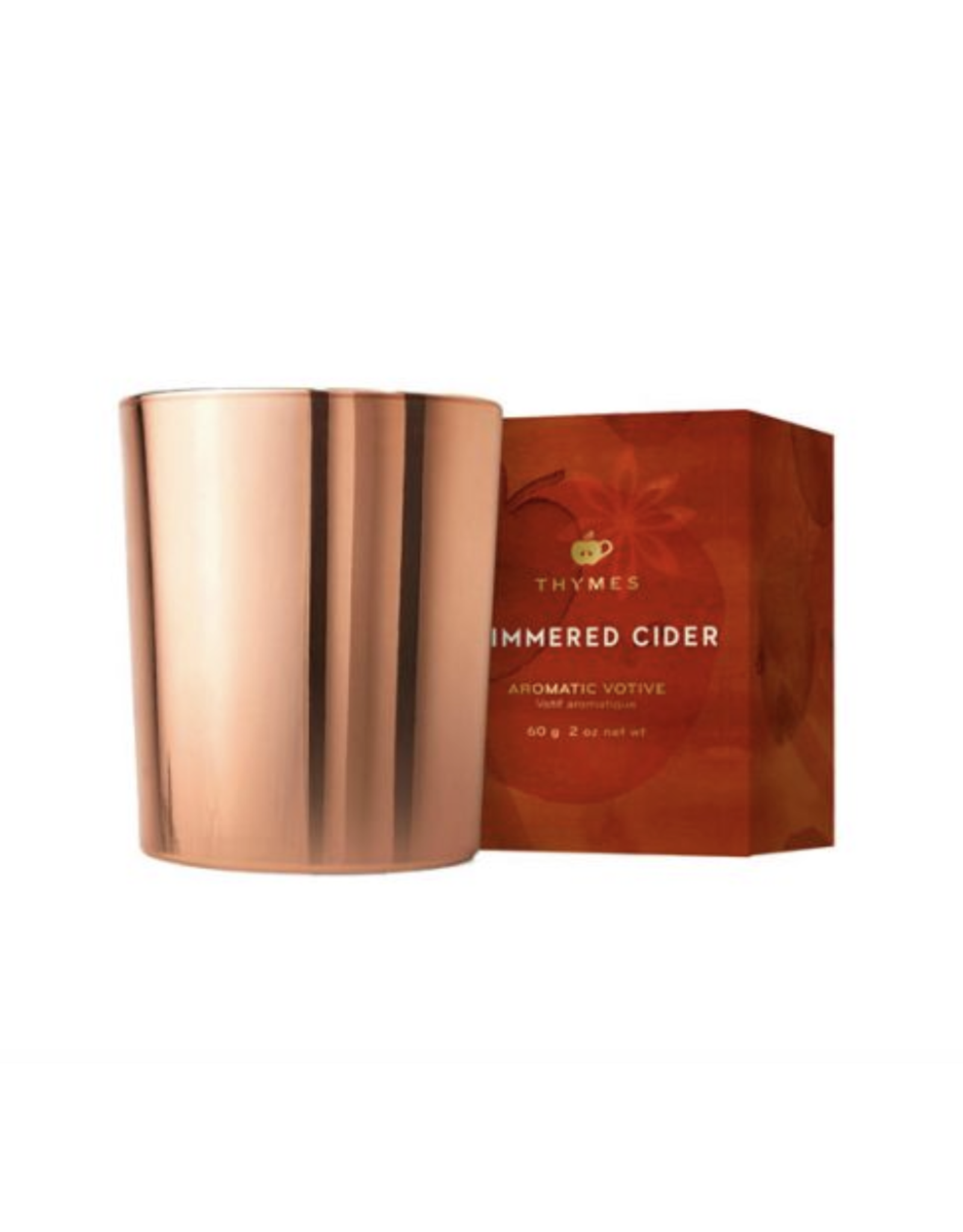 Thymes Simmered Cider Votive Candle