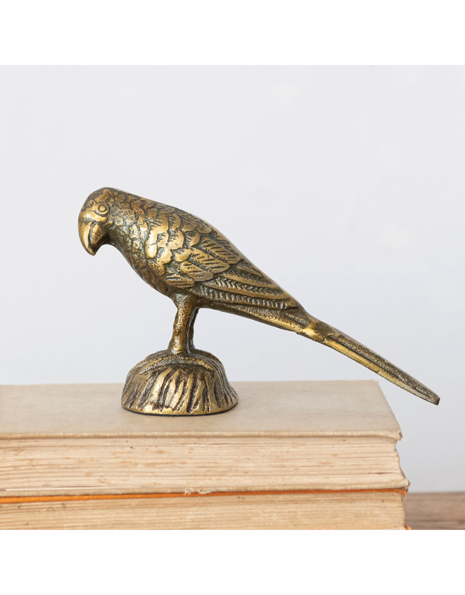 Decor Shop at Junebug Antique Gold Finish Bird