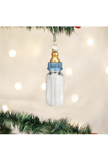 Blue Baby Bottle Ornament