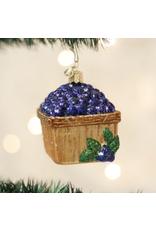 Basket of Blueberies Ornament