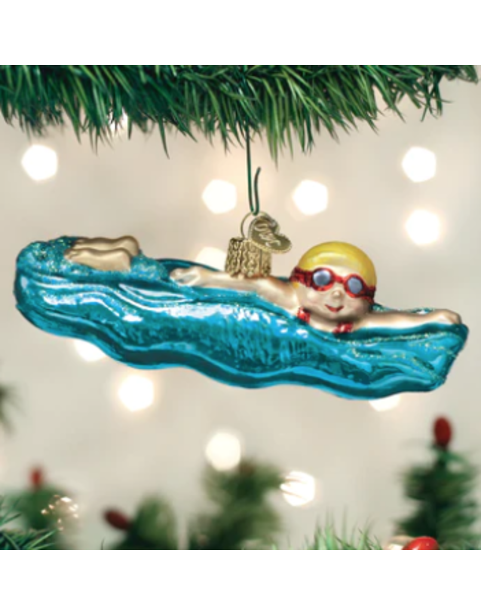 Swimming Ornament