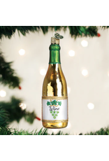 White Wine Bottle Ornament