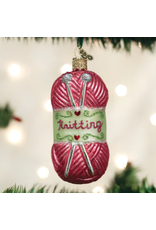 Knitting Yarn Ornament