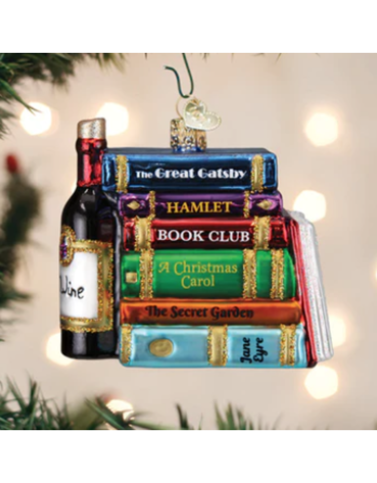 Book Club Ornament