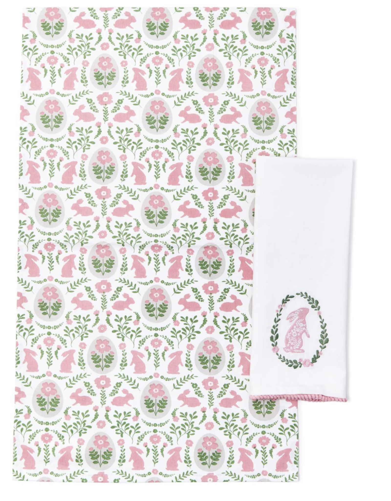 Decor Shop at Junebug Spring Soiree Bunny Dish Towels - Set of 2