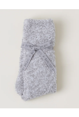 Barefoot Dreams CozyChic Heathered Socks in Oyster