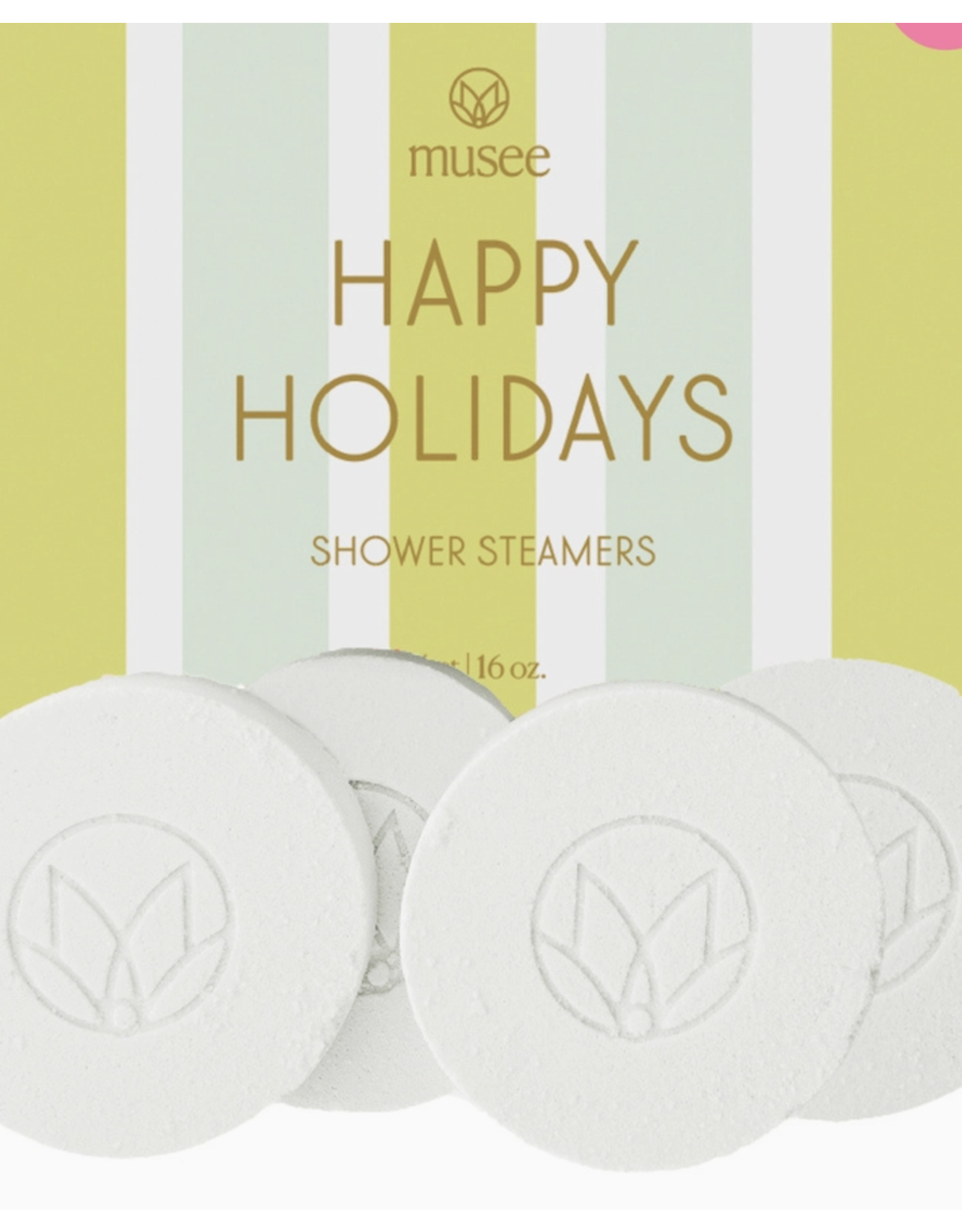 Musee Happy Holidays Shower Steamer