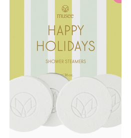 Musee Happy Holidays Shower Steamer