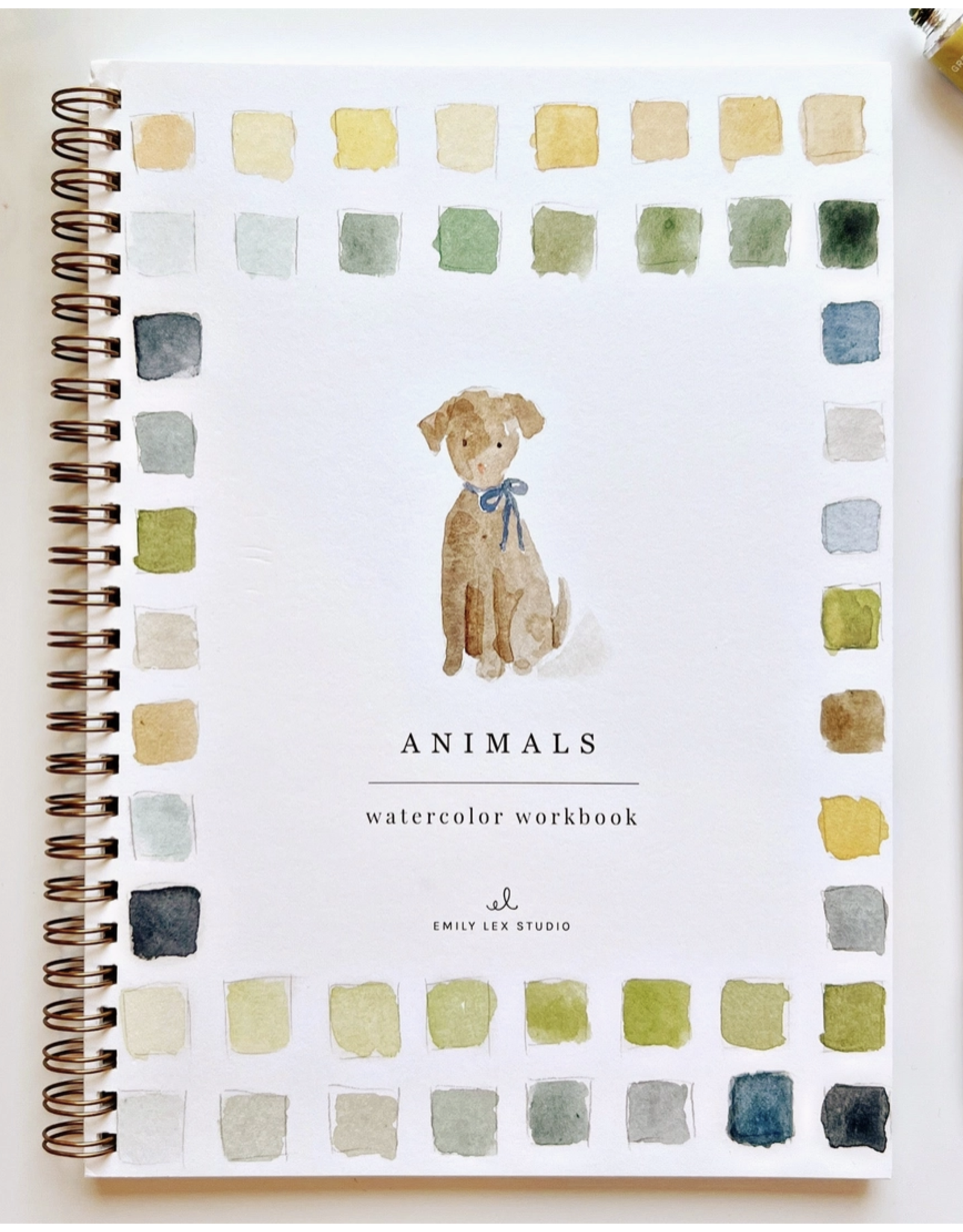 Emily Lex Studio Animals Watercolor Workbook