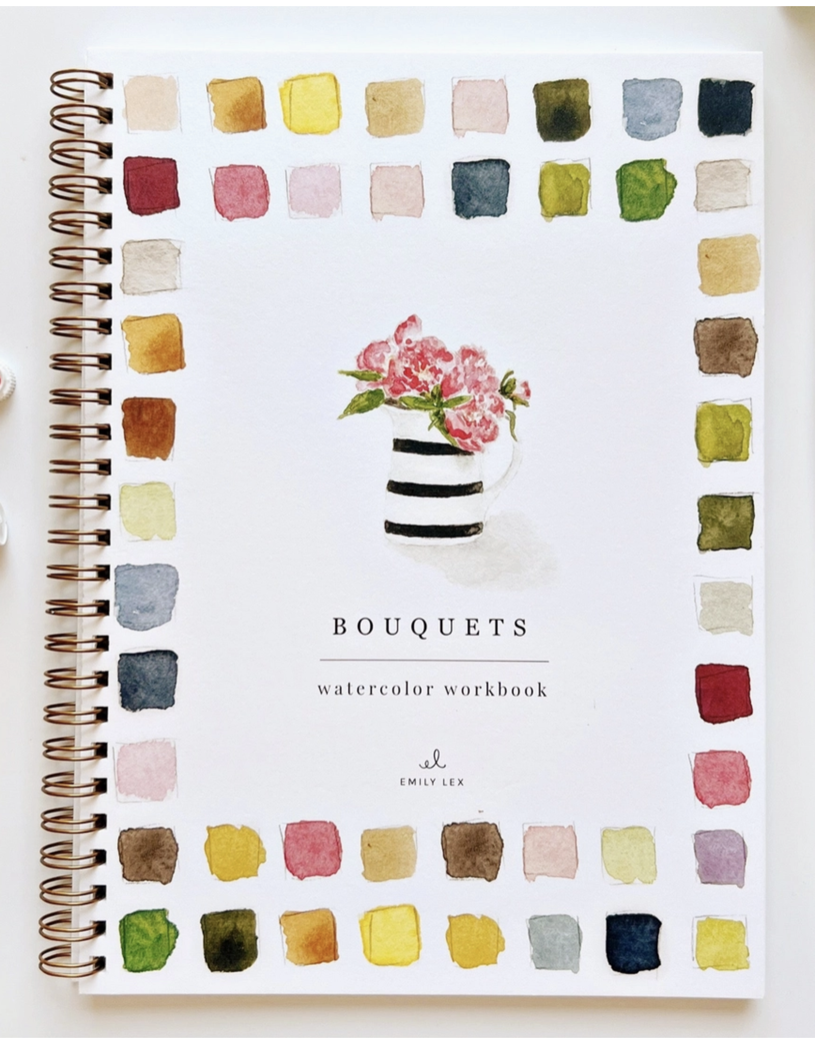 Emily Lex Studio Bouquets Watercolor Workbook