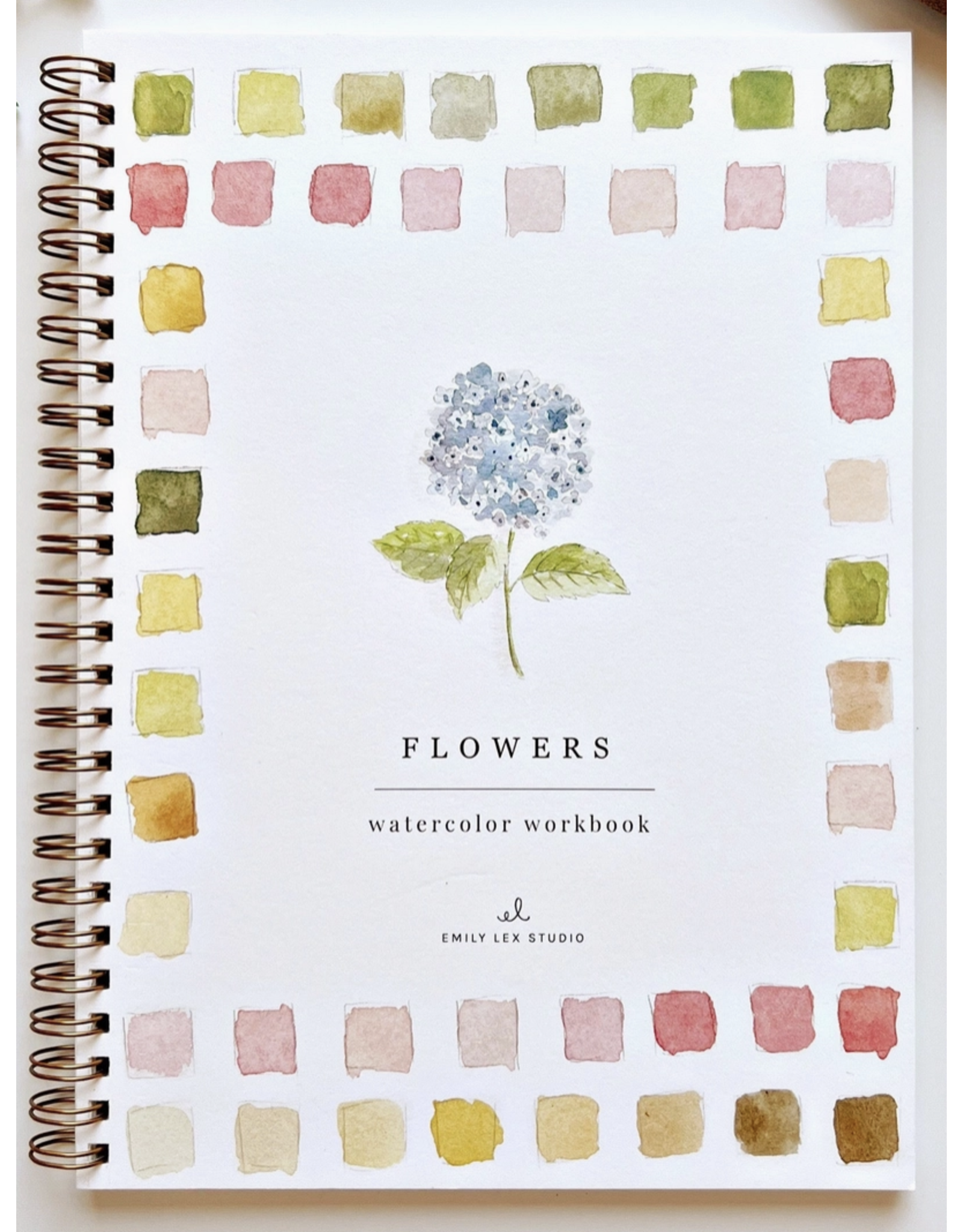 Emily Lex Studio Flowers Watercolor Workbook