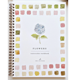 Emily Lex Studio Flowers Watercolor Workbook