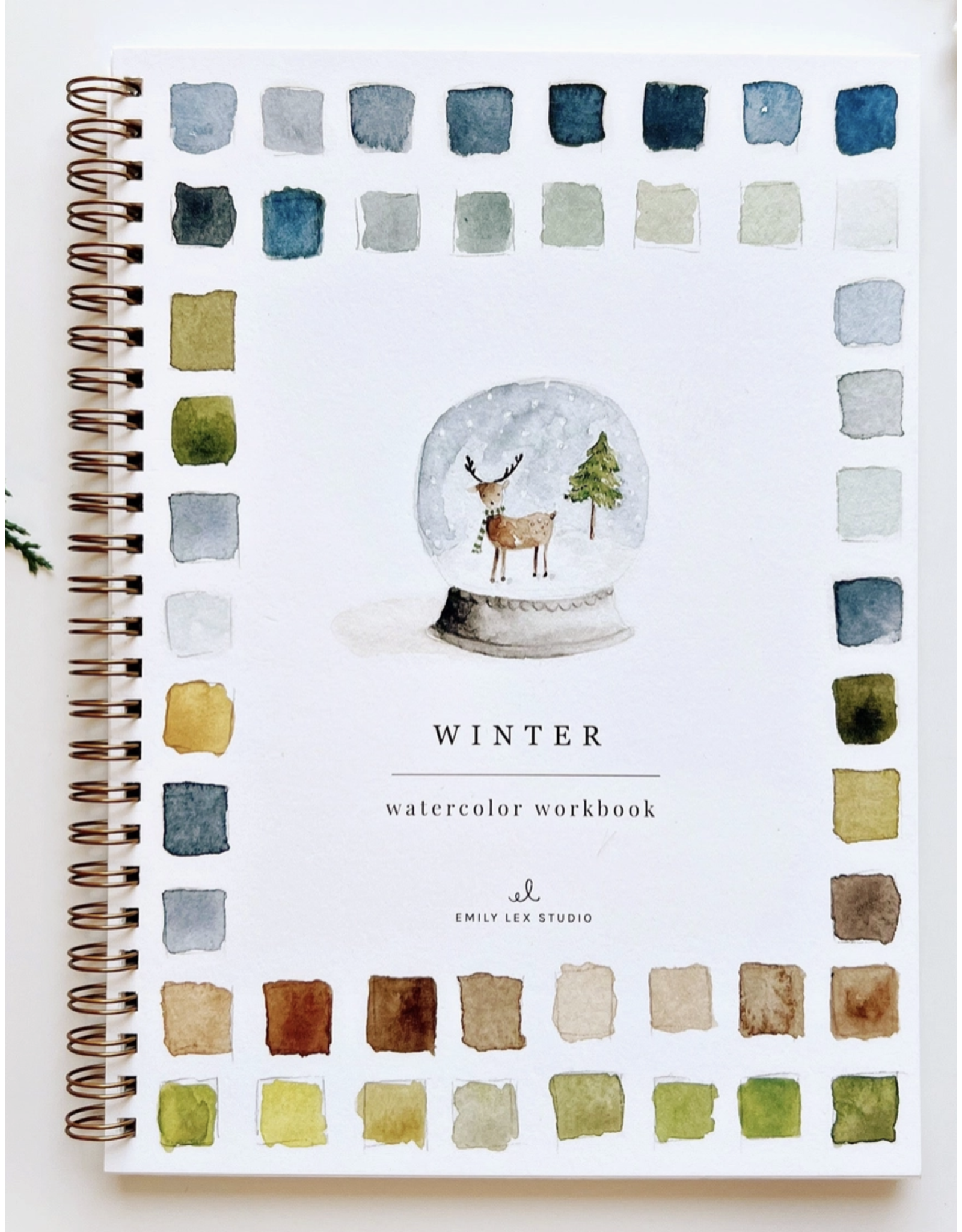 Emily Lex Studio Winter Watercolor Workbook