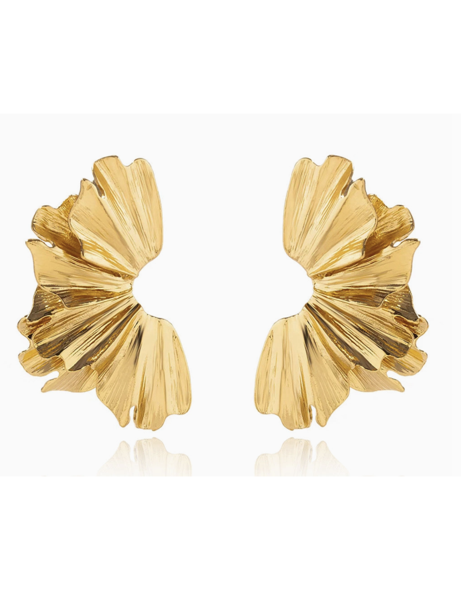 Sahira Jewelry Arabella Gold Statement Earring