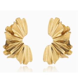 Sahira Jewelry Arabella Gold Statement Earring