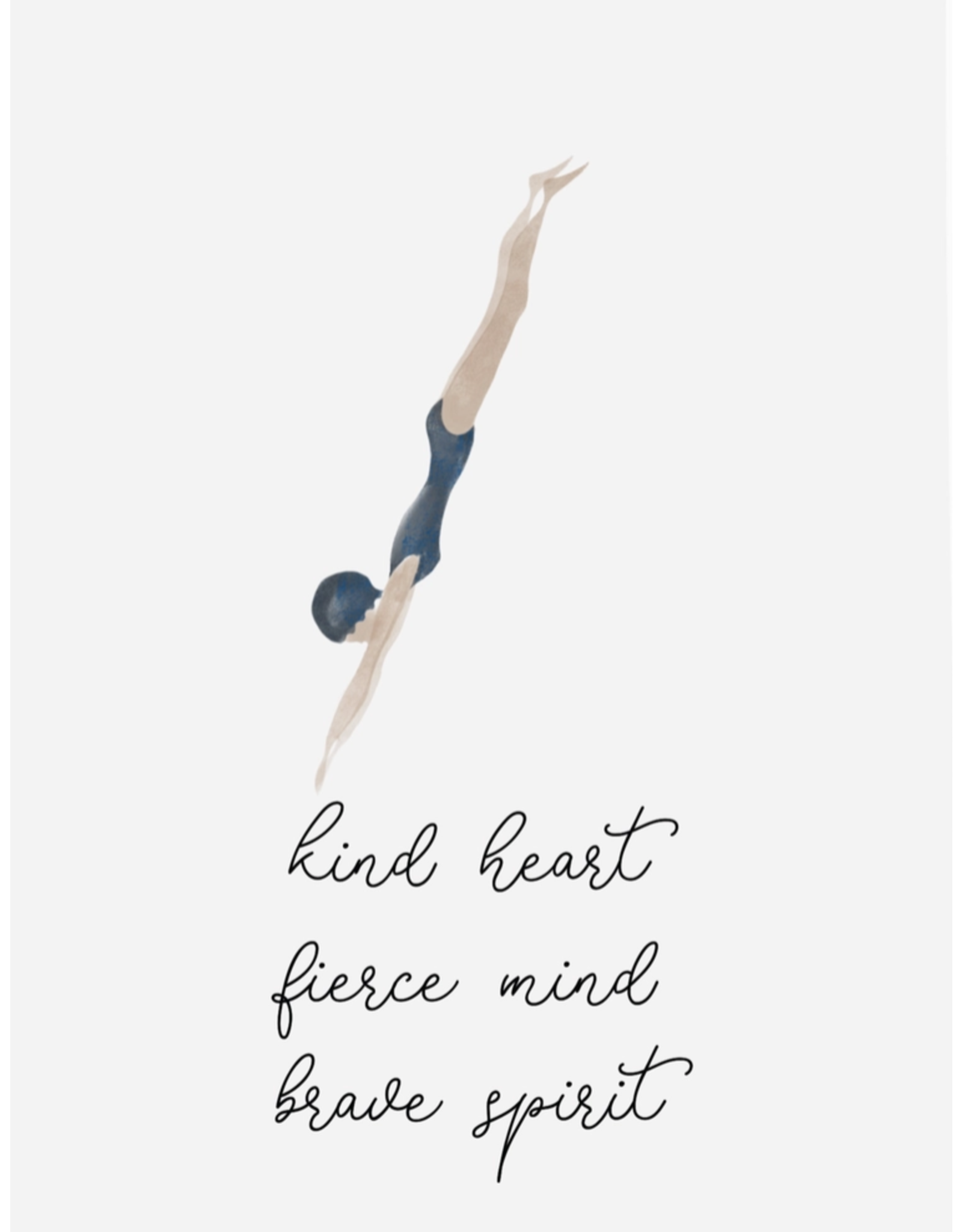 Ramus & Co Kind, Fierce, and Brave Card