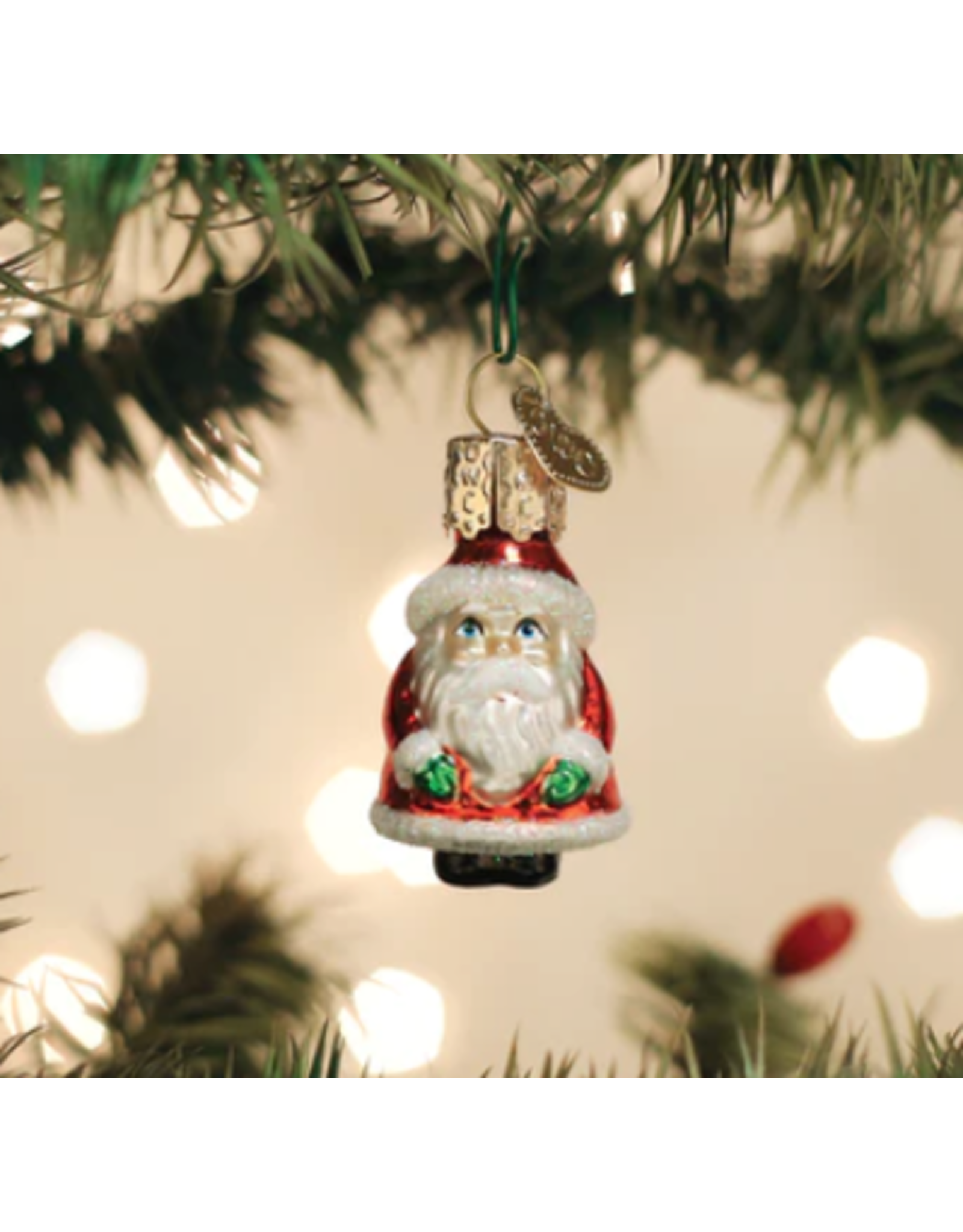 Mini Santa Ornament