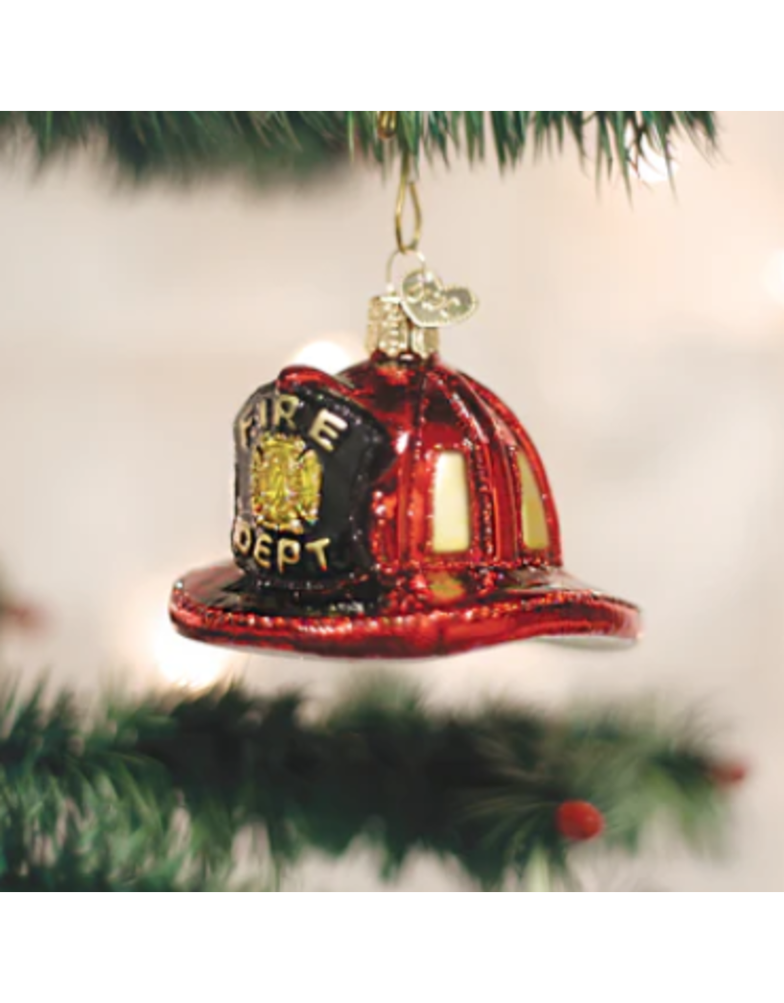 Fireman's Helmet Ornament