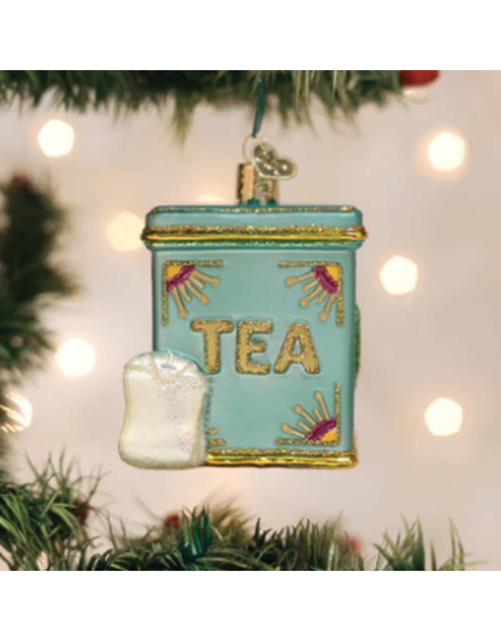 Tea Tin Ornament