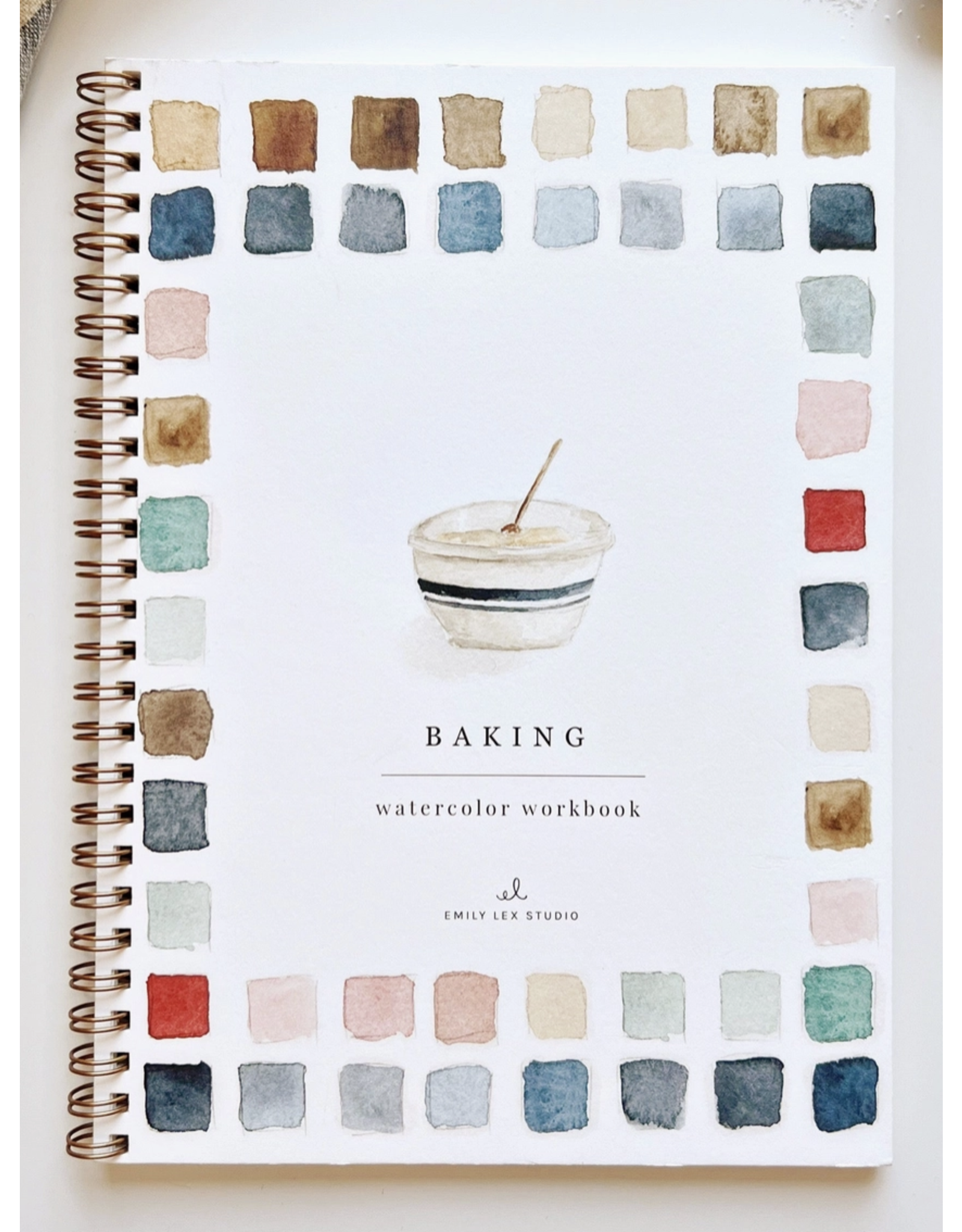 Emily Lex Studio Baking Watercolor Workbook
