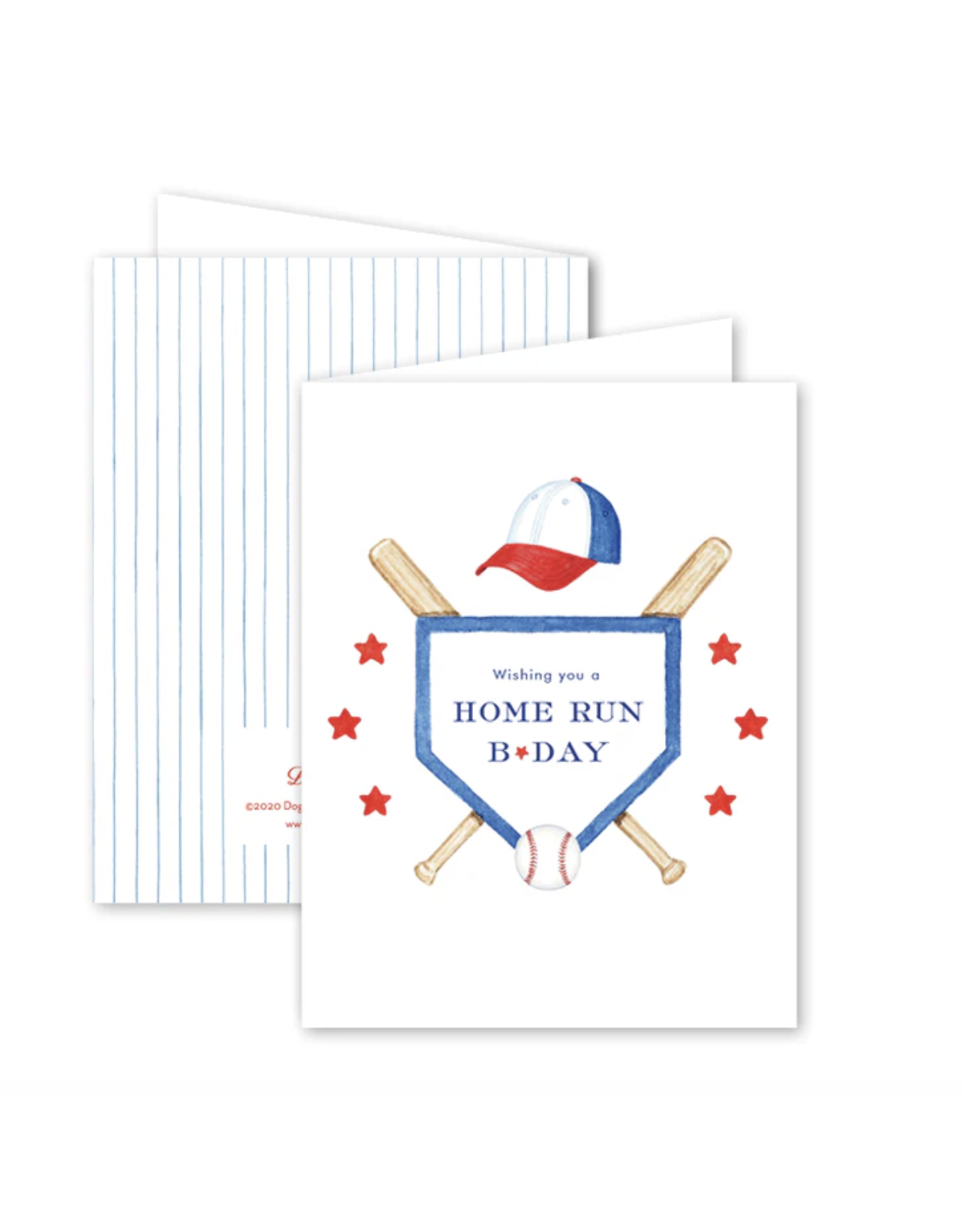 Dogwood Hill Home Run Birthday Card