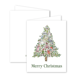 Dogwood Hill Twelve Days Greenery Christmas Tree Card