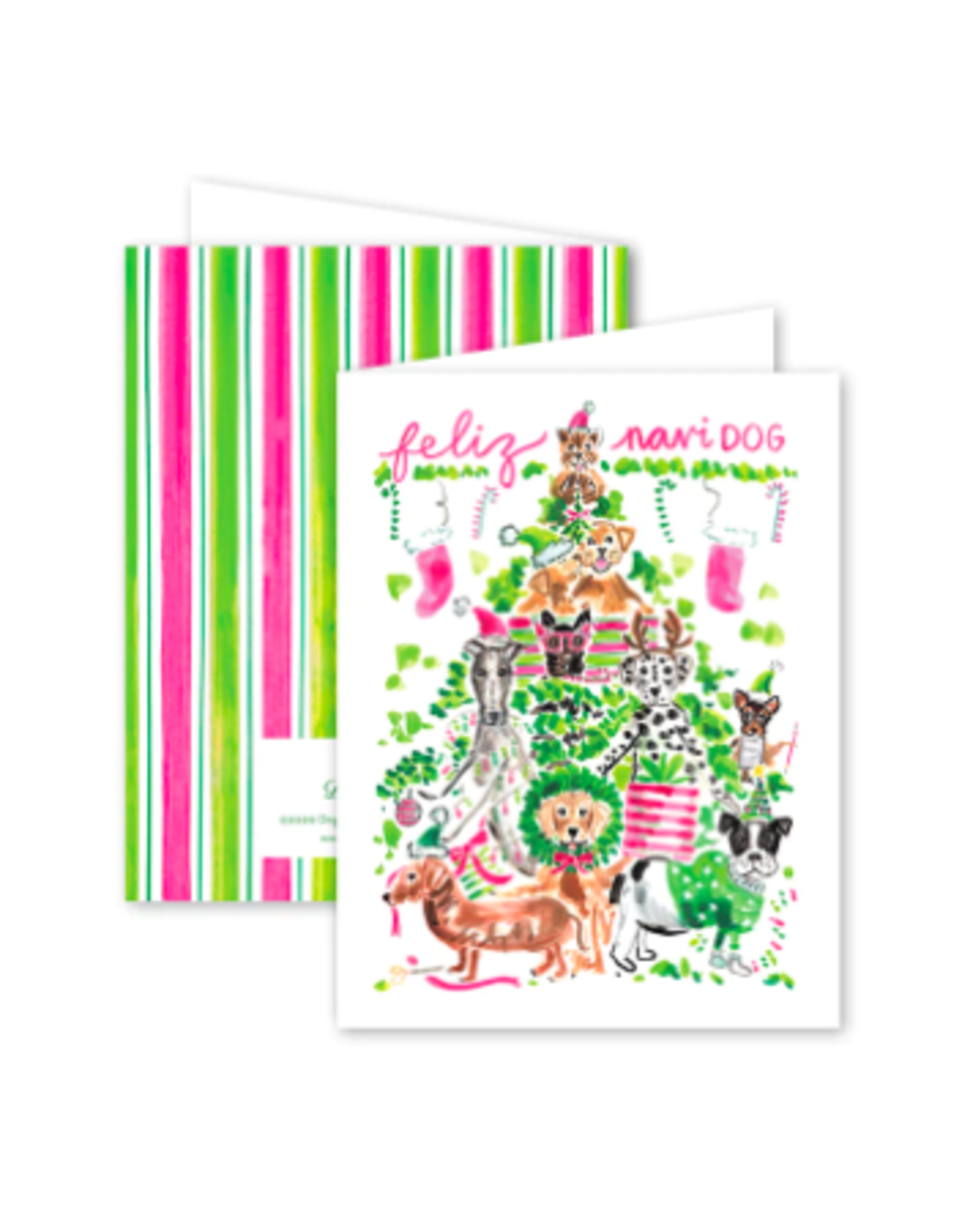 Dogwood Hill Feliz Navidog Card