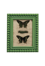 Decor Shop at Junebug Large Bobbin Frame 5 x 7 in Emerald Green