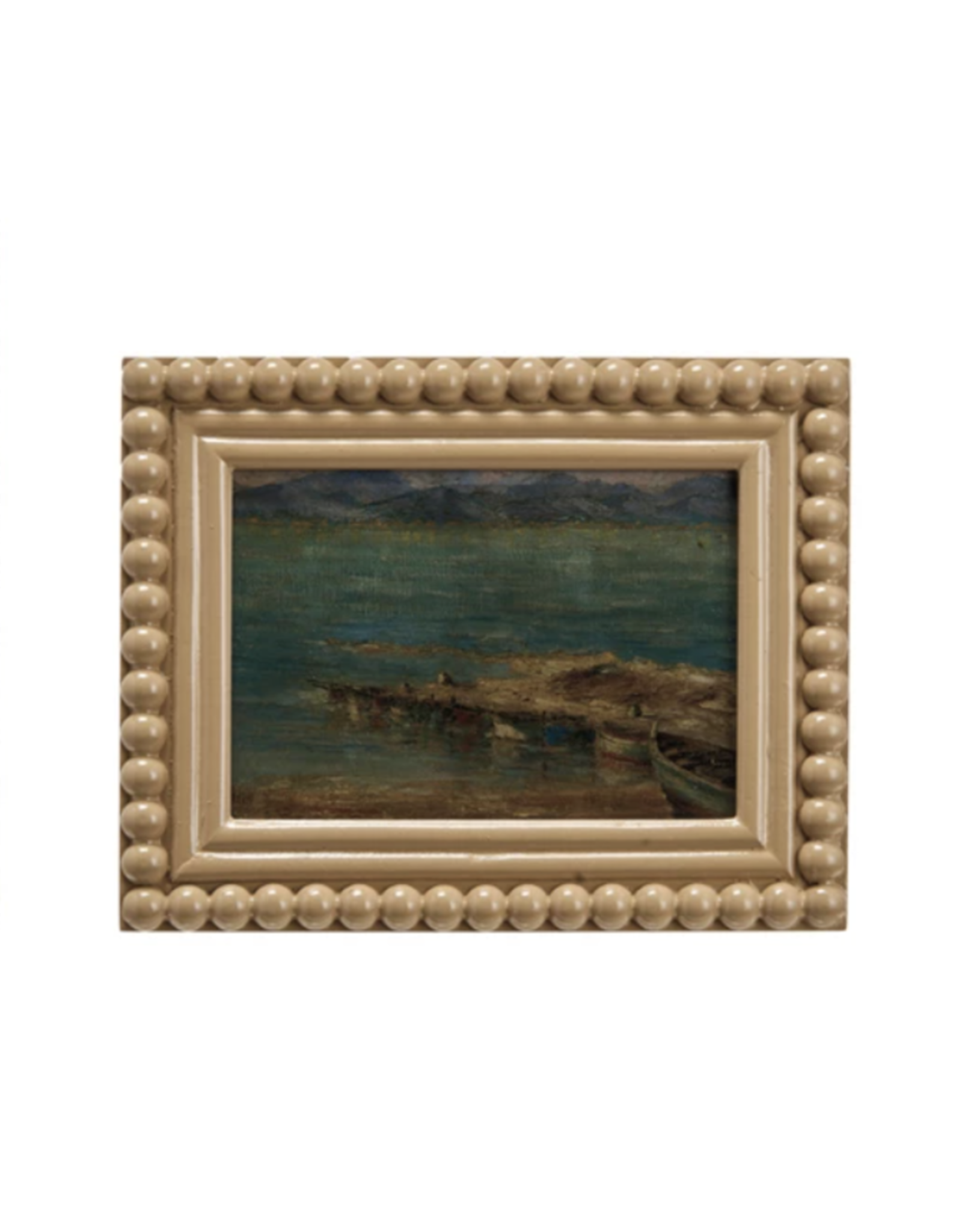 Decor Shop at Junebug Large Bobbin Frame 5 x 7 in Mustard