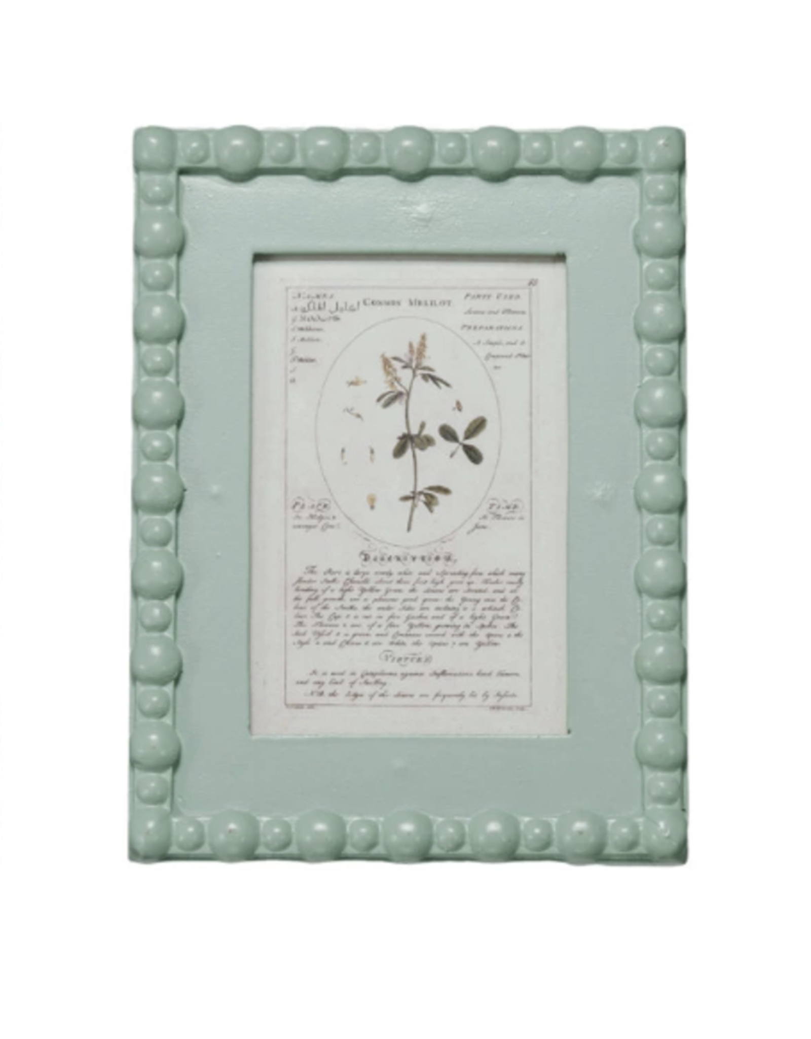 Decor Shop at Junebug Bobbin Frame 5 x 7 in Mint