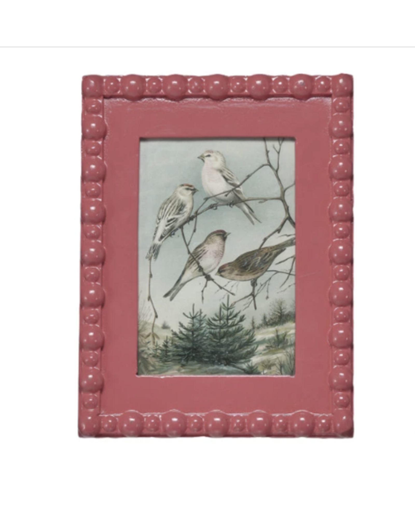 Decor Shop at Junebug Bobbin Frame 5 x 7 in Pink