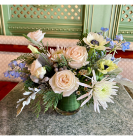 Junebug Neutral Petite Holiday Arrangement