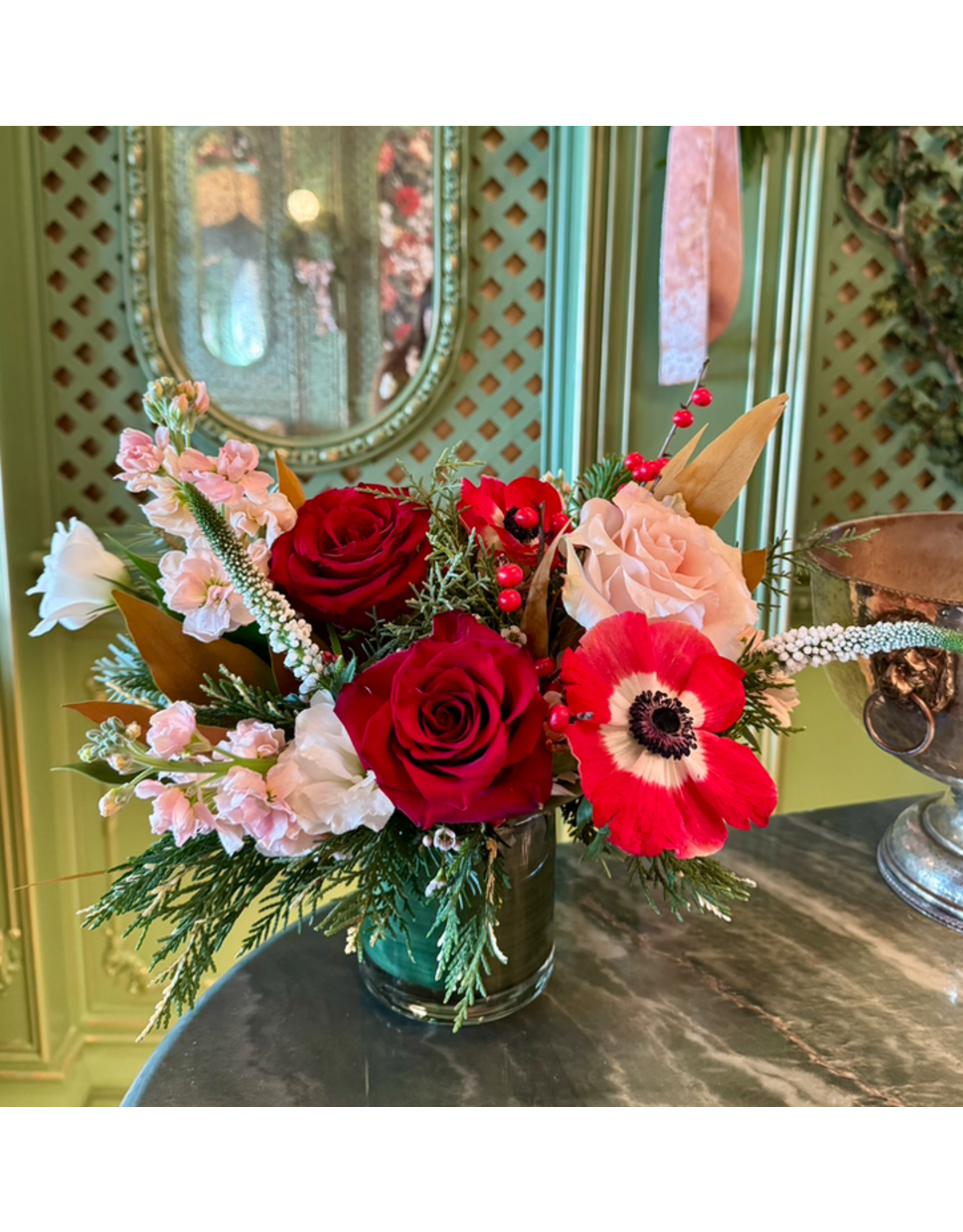 Junebug Colorful Petite Holiday Arrangement